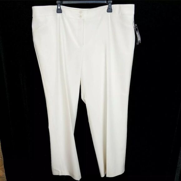 Conrad C Petite 24 Melissa Fit White stretch lined - Picture 1 of 6